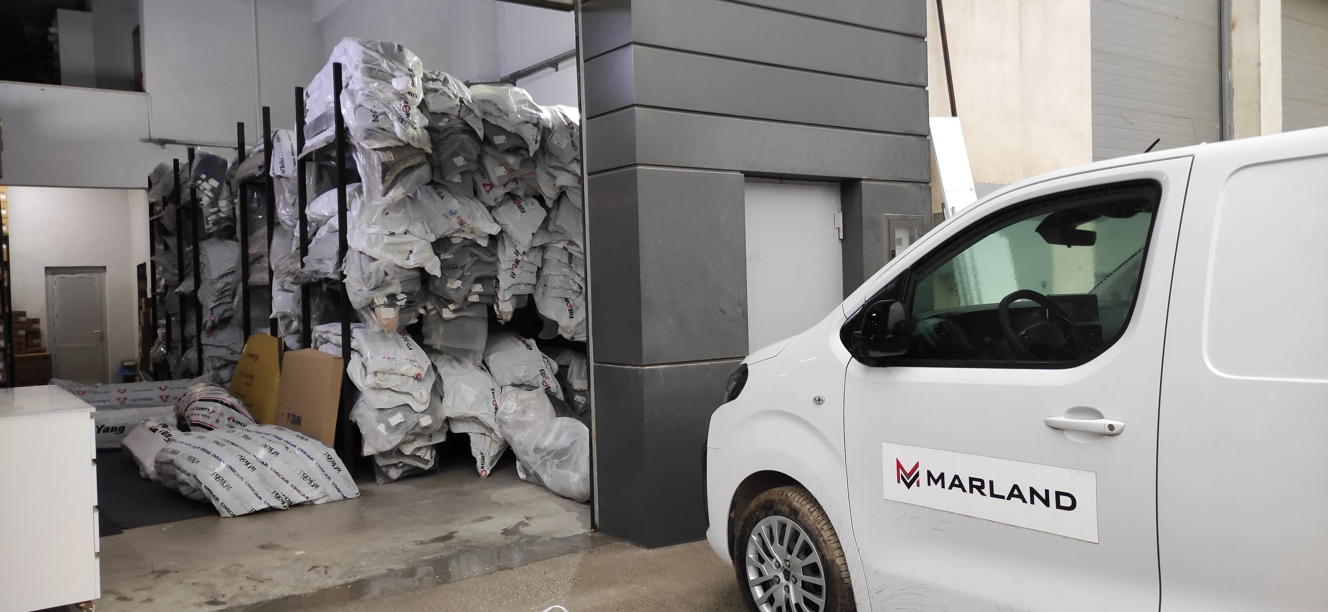 Marland Otomotiv Depo Alanı