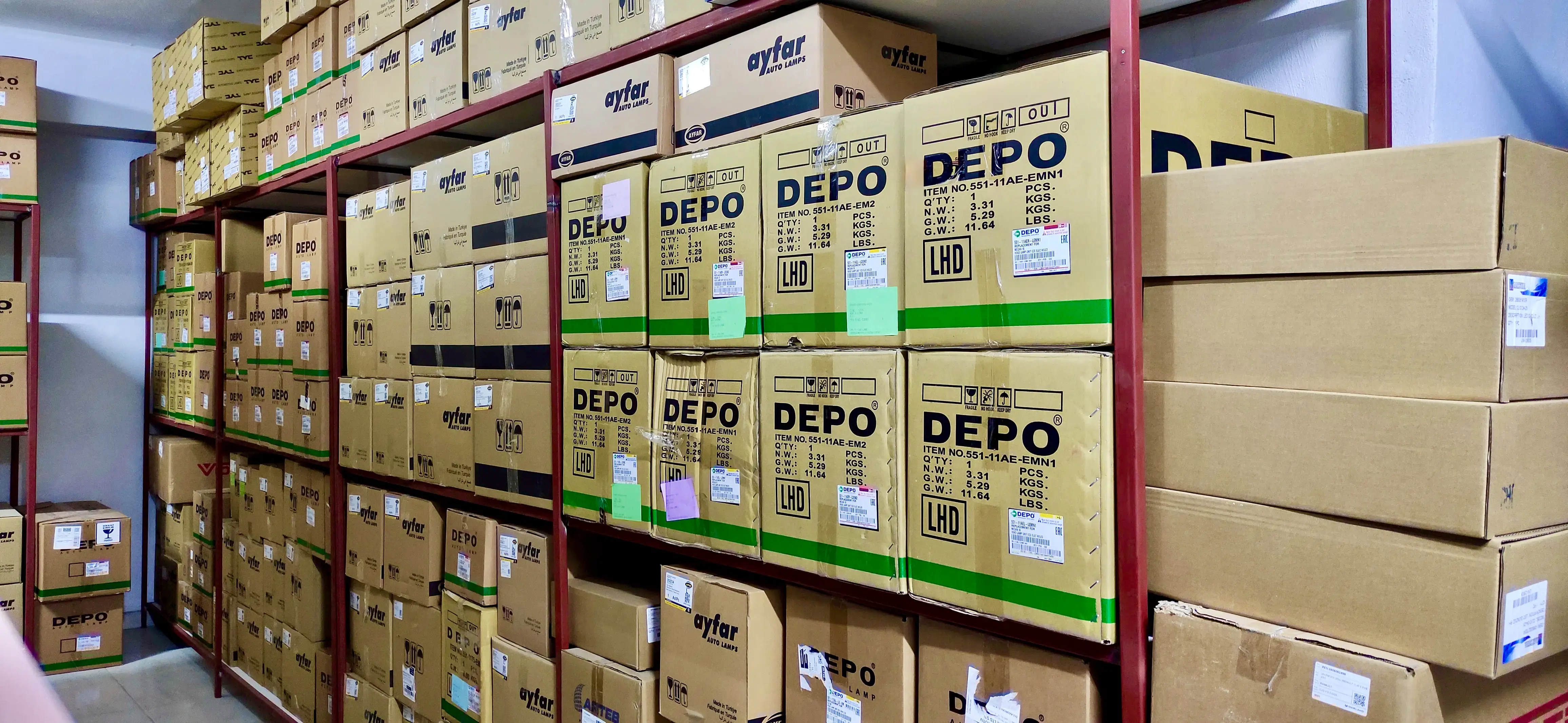 Marland Otomotiv Depo Alanı